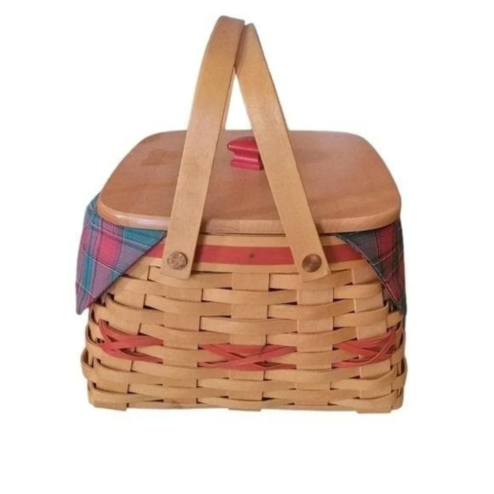 2000 Longaberger Christmas Collection Deck the‎ Halls Basket